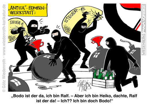 Steuergeld für die „Antifa“